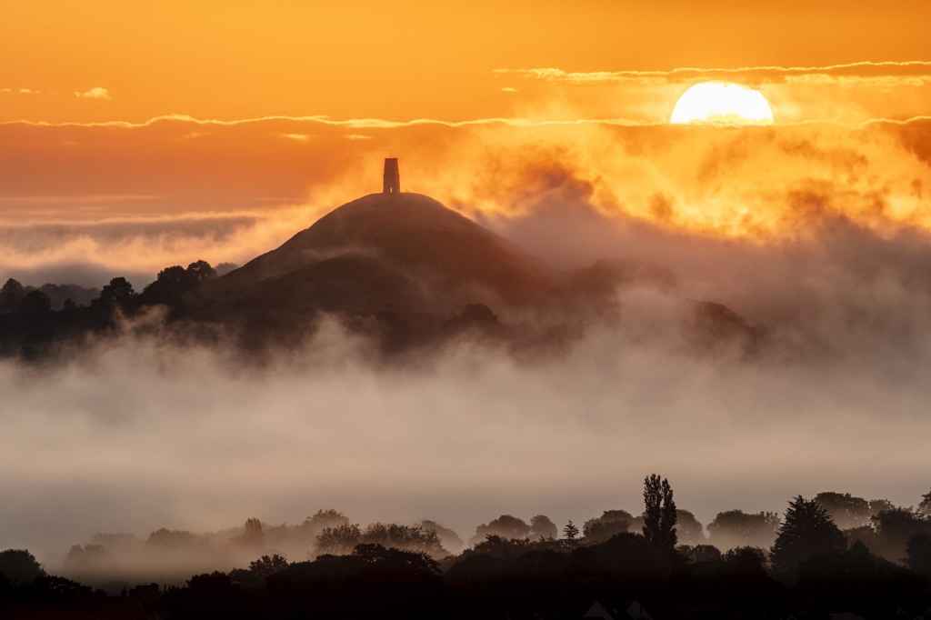 Best landscape locations in South and Southwest England Glastonbury Tor