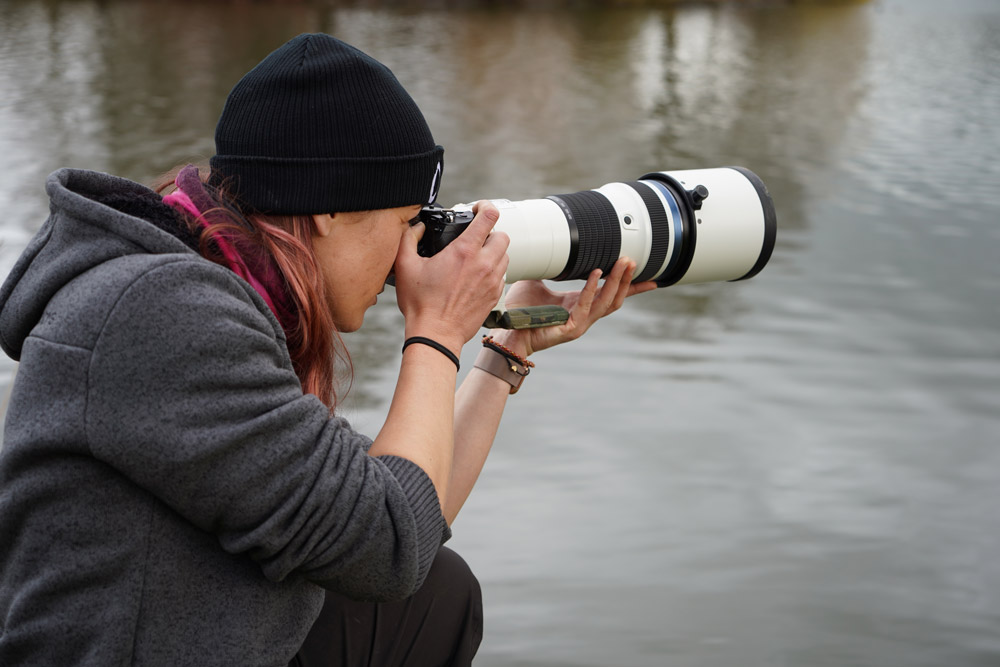 Tesni Ward using the Olympus OM-1